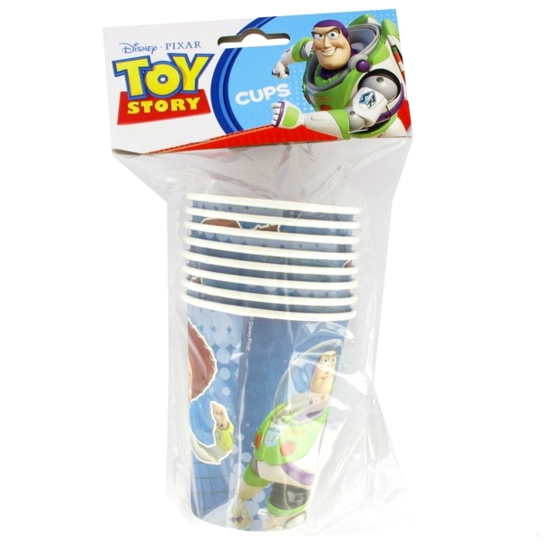 plastic toy story cups