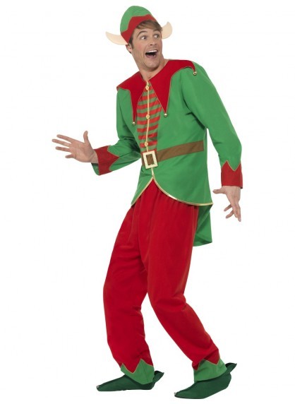 Adult Elf Costume - Christmas Costumes - Shindigs.com.au