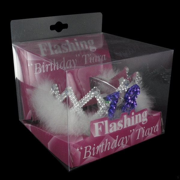 Tiara Flashing Birthday 18 Pk1 Ebay