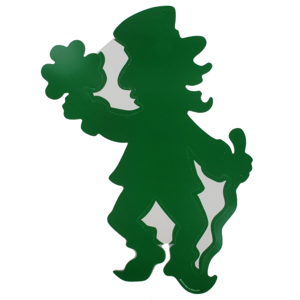 Leprechaun Silhouette Cutouts Pk 3 - St Patricks Day Decorations