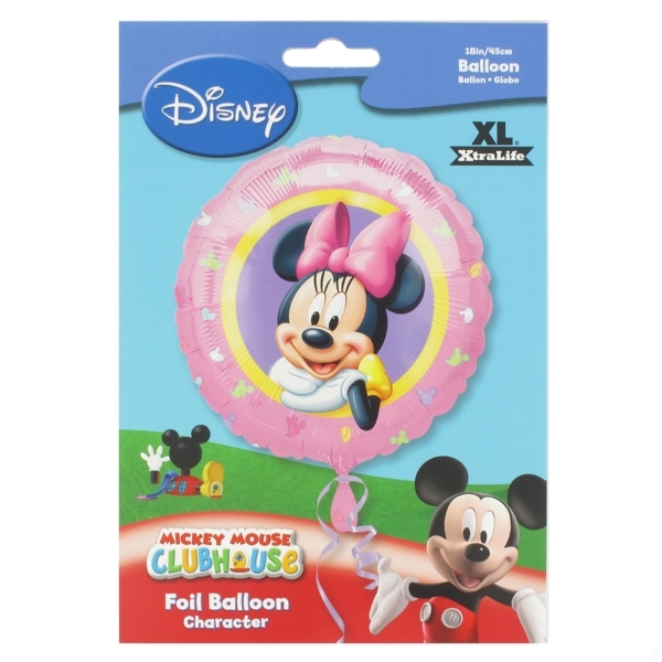 Minnie Mouse Party Balloon - 45cm Foil Pk 1 - Shindigs Party Supplies
