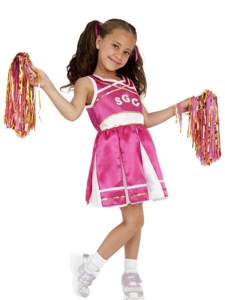 Child Cheerleader Costume - Medium 7-9 Yrs - Book Week - Buy Online