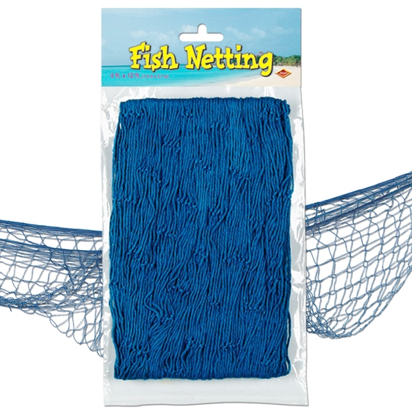 Blue Fish Netting Decoration Party Decorations Shindigs Com Au