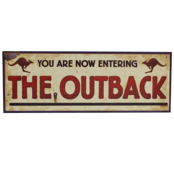 Australian Outback Sign Cutout 8x22 in Pk1 | eBay