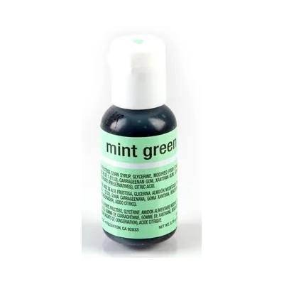 Liqua-Gel Mint Green Food Icing Colour (0.90oz / 25g) Pk 1