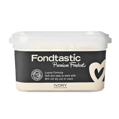 Fondtastic Premium Fondant Icing Ivory 250g