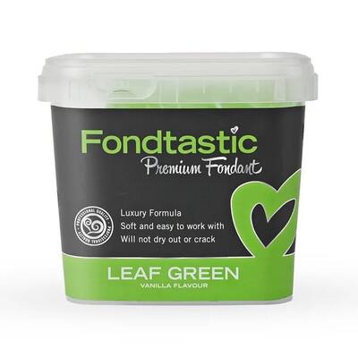 Fondtastic Premium Fondant Icing Leaf Green 1kg