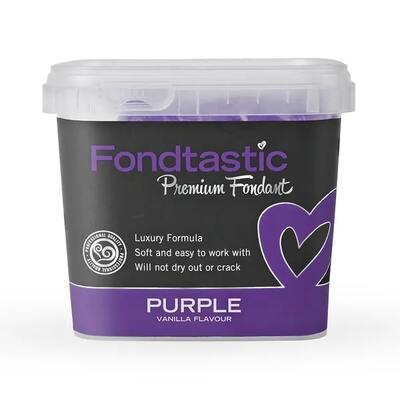 Fondtastic Premium Fondant Icing Purple 1kg