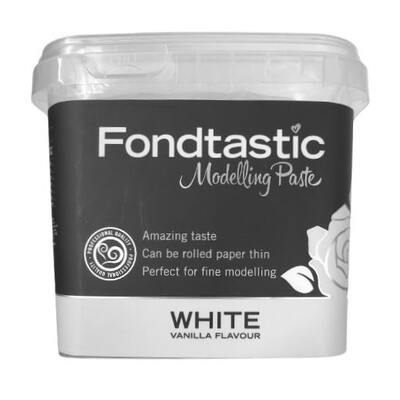 Fondtastic Modelling Gum Paste White 1kg