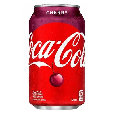 Coca Cola Coke Cherry Flavour Can 355ml Pk 1