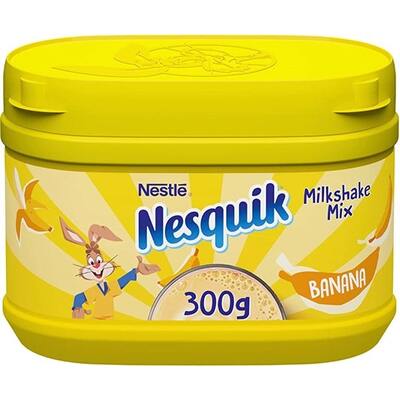 Nesquick Banana Flavour Milkshake Powder 300g