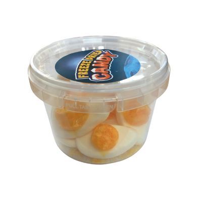 Freeze Dried Fried Eggs Lollies Candy 52g