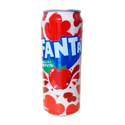 Fanta Red Apple Soda Soft Drink Can 250ml Pk 1