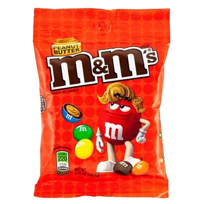 M & M's Peanut Butter Chocolate Candies 144g