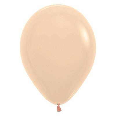 Pastel Matte Malibu Peach 30cm 12in Latex Balloons Pk 100