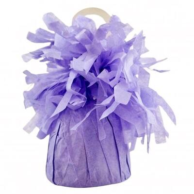 Lilac Lavender Paper Balloon Pudding Weight Pk 1