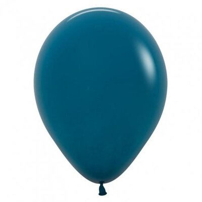 Latex Balloons 30cm Fashion Deep Teal Pk 25