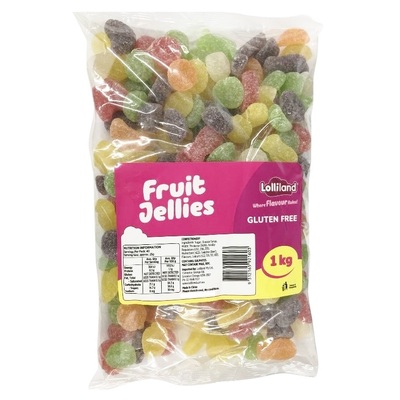 Lolliland Fruit Jellies Jubes Lollies 1kg