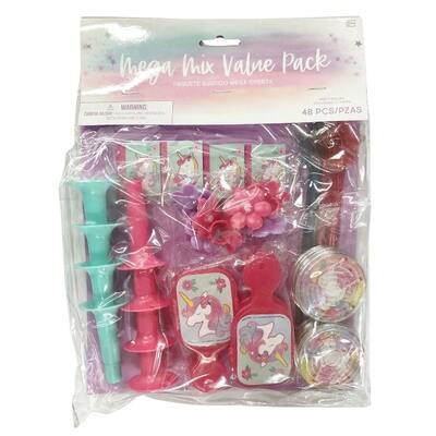 Enchanted Unicorn Mega Mix Value Pack Party Favours Pk 48