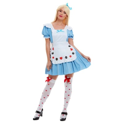 Adult Deck Of Cards Girl Costume (Large, 16-18)