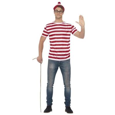 Adult Where's Wally Kit Large Costume