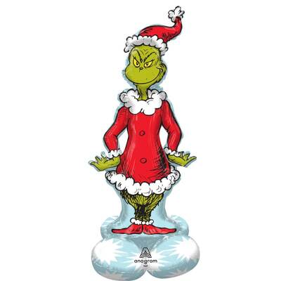 Airloonz Christmas Grinch Air-Foil Balloon 66cm x 149cm