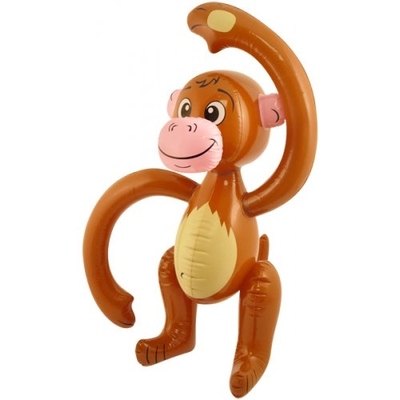 Inflatable Monkey 58cm Party Decoration Photo Prop