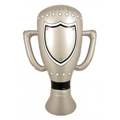 Inflatable Silver Trophy 60cm Party Photo Prop