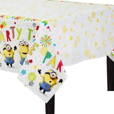 Despicable Me 3 Minions Rectangle Plastic Tablecover