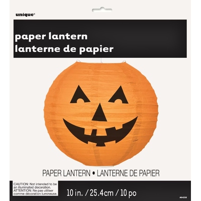 Halloween Pumpkin Paper Lantern Decoration 25cm 