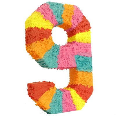 Number 9 Pinata Pk 1 - Shindigs.com.au