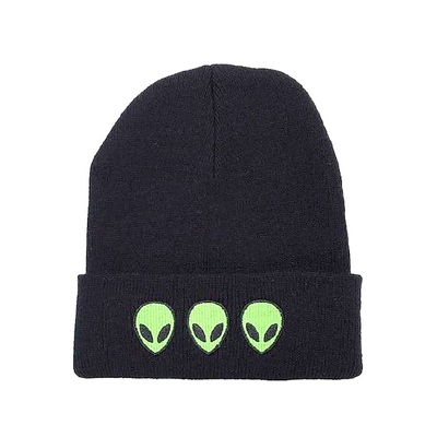 Black Alien Costume Beanie