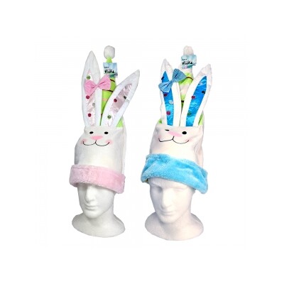 Child Easter Tall Plush Hat w Ears - Buy Online - Shindigs.com.au