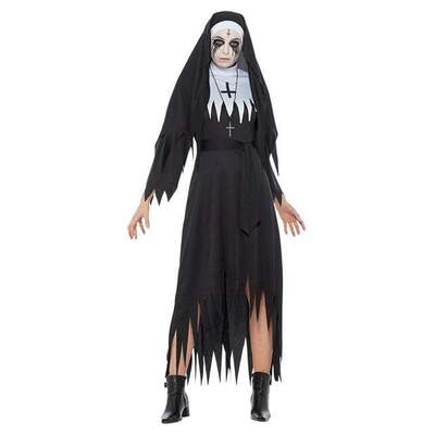 Adult Demon Nun Halloween Costume Large 16-18 