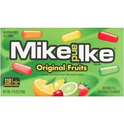 Mike & Ike Original Fruits Candy Theatre Box 120g