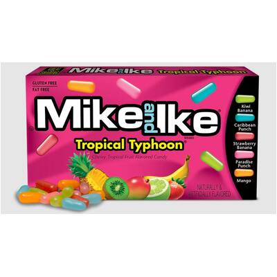 Mike & Ike Tropical Typhoon Candy Theatre Box 120g