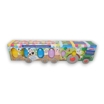 Tractor Gummi Bunnies Lollies in Plastic Eggs 56g BarnYard Eggventures