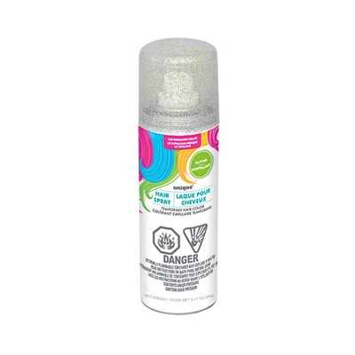 Multi Colour Glitter Hairspray 133ml (Pk 1)