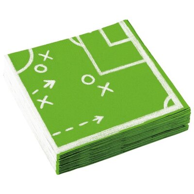 Soccer Kickers Paper Lunch Napkins Pk 20