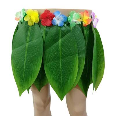 Adult Ti Leaf Hawaiian Hula Costume Skirt