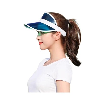 Sun Visor Sports Costume Party Hat Blue