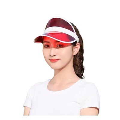 Sun Visor Sports Costume Party Hat Red