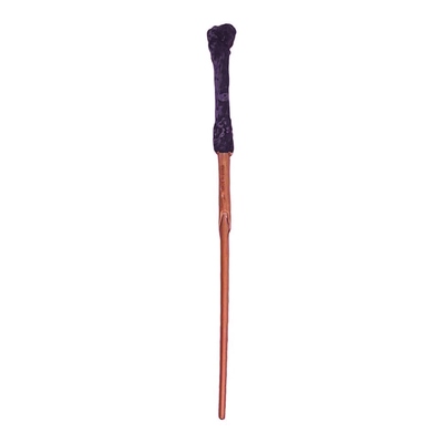 Wizard Magician Black Handle Wood-Look Wand