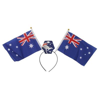 Australian Aussie Flags Headband Pk 1