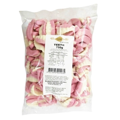 Teeth and Gums Lollies Candy 750g