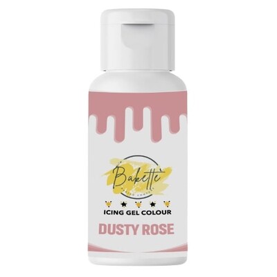 Bakette Icing Gel Colour Dusty Rose 20ml