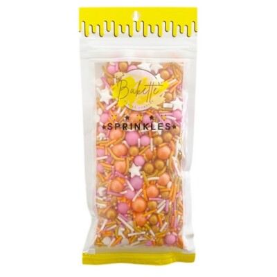 Bakette Peach-A-Boo Cake Sprinkles 56g