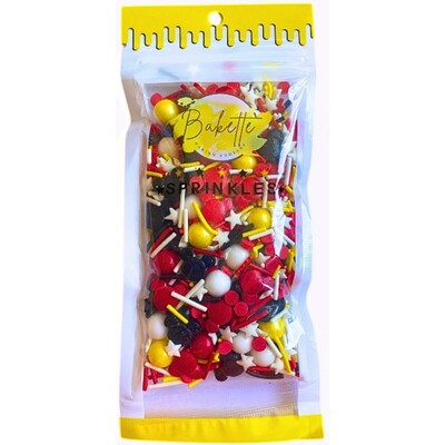 Bakette Mouse Party Red Mix Cake Sprinkles 56g