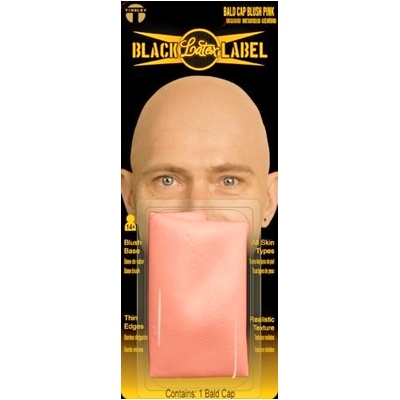 Tinsley Black Label Blush Pink Latex Bald Cap