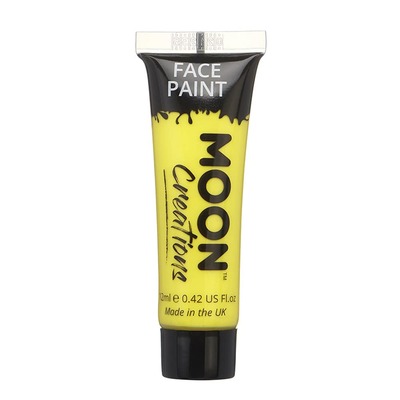 Moon Creations Face & Body Paint Yellow 12ml